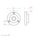 Поверхностный магнитный уровень BULL'S EYE, d 49 мм KRAFTOOL 34789
