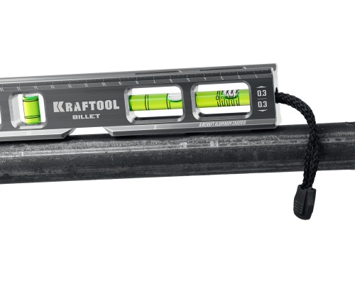 Брусковый магнитный уровень BILLET, 8 в 1, 20 см, точность 0.3 мм/м, 4 глазка KRAFTOOL 34790