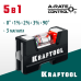 Компактный магнитный уровень A-RATE CONTROL, 5 в 1 KRAFTOOL 34787
