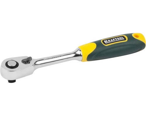 Трещотка для торцовых головок Pro 1/4", 60 зубцов KRAFTOOL 27794-1/4_z02