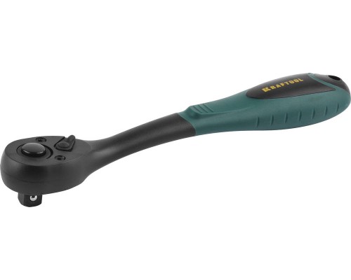 Трещотка для торцовых головок 1/2", 72 зубца, пластиковое покрытие KRAFTOOL 27796-1/2_z02