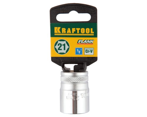 Торцовая головка FLANK, 1/2", 21 мм KRAFTOOL 27805-21_z01
