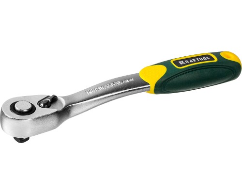 Изогнутая трещотка для торцовых головок Pro 1/4", 72 зубца KRAFTOOL 27795-1/4_z02