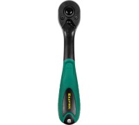 Трещотка для торцовых головок 1/4", 72 зубца, пластиковое покрытие KRAFTOOL 27796-1/4_z02