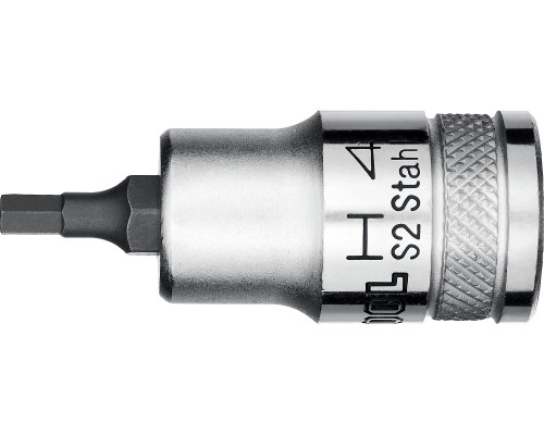 Торцовая бита-головка HEX, 1/2", Н4 KRAFTOOL 27908-04_z01