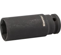 Удлиненная ударная торцовая головка FLANK, 1/2", 22 мм KRAFTOOL 27942-22_z01