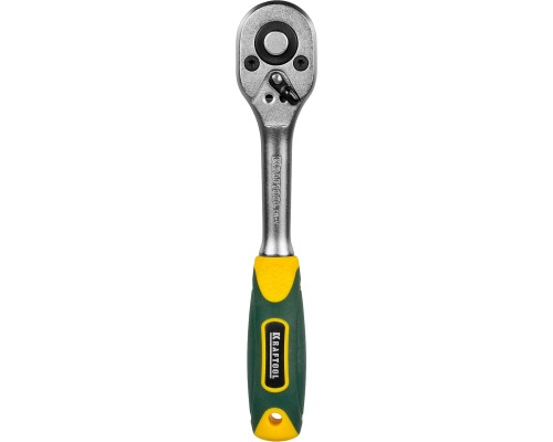 Трещотка для торцовых головок 1/4", 72 зубца KRAFTOOL 27791-1/4_z02