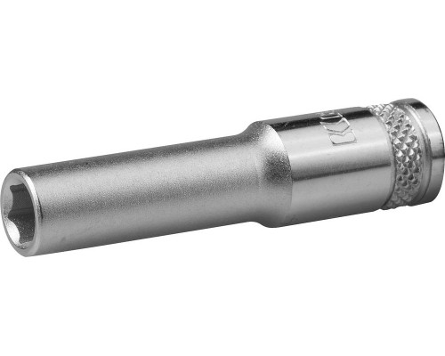 Удлиненная торцовая головка FLANK, 1/4", 6 мм KRAFTOOL 27817-06_z01
