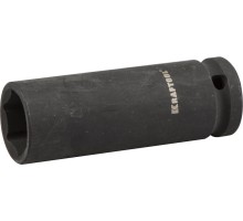Удлиненная ударная торцовая головка FLANK, 1/2", 19 мм KRAFTOOL 27942-19_z01
