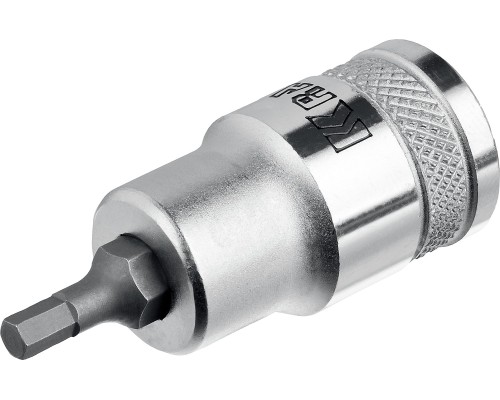 Торцовая бита-головка HEX, 1/2", Н4 KRAFTOOL 27908-04_z01