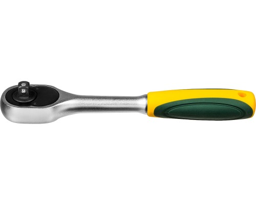 Трещотка для торцовых головок 1/4", 72 зубца KRAFTOOL 27791-1/4_z02