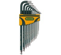 Набор длинных имбусовых ключей 13 шт. KRAFTOOL 27444-H13