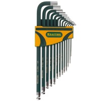 Набор длинных имбусовых ключей 13 шт. KRAFTOOL 27444-H13