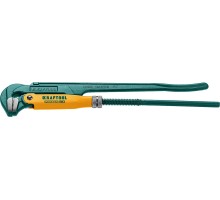 Трубный ключ с прямыми губками PANZER-90, №2, 1.5", 440 мм KRAFTOOL 2734-15_z02