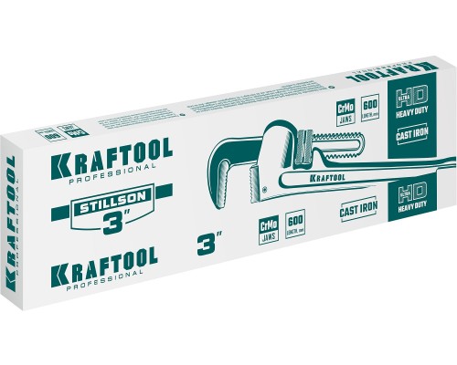 Трубный разводной ключ STILLSON, 3", 600 мм KRAFTOOL 2727-60