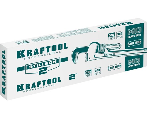 Трубный разводной ключ STILLSON, 2", 350 мм KRAFTOOL 2727-35