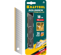 Сегментированные лезвия 18 мм, 5 шт. KRAFTOOL 09606-TIN-18-S5_z02