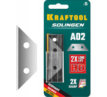 Трапециевидные лезвия Solingen-А02, 5 шт. KRAFTOOL 09627-S5_z02