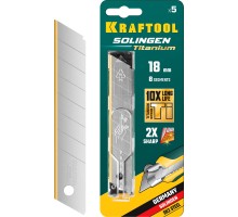 Сегментированные лезвия 18 мм, 5 шт. KRAFTOOL 09605-TIN-18-S5_z02