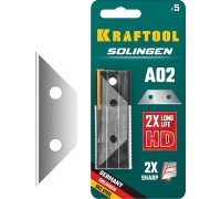 Трапециевидные лезвия Solingen-А02, 5 шт. KRAFTOOL 09627-S5_z02