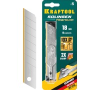Сегментированные лезвия 18 мм, 5 шт. KRAFTOOL 09605-TIN-18-S5_z02