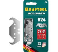 Крюковидные лезвия Solingen-S24, 5 шт. KRAFTOOL 09643-S5_z02