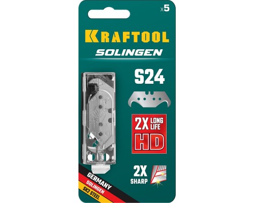 Крюковидные лезвия Solingen-S24, 5 шт. KRAFTOOL 09643-S5_z02