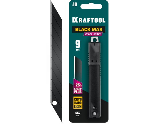 Сегментированные лезвия 9 мм, 10 шт. KRAFTOOL 09602-09-S10