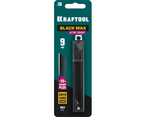 Сегментированные лезвия 9 мм, 10 шт. KRAFTOOL 09602-09-S10