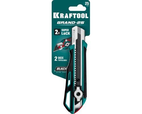 Нож с сегментированным лезвием Grand-25, 25 мм KRAFTOOL 09190