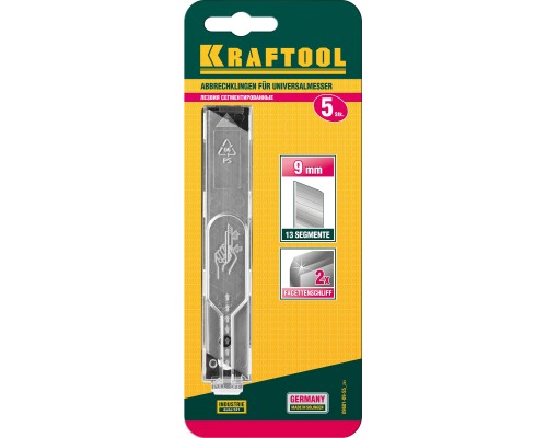 Сегментированные лезвия 9 мм, 5 шт. KRAFTOOL 09601-09-S5_z02