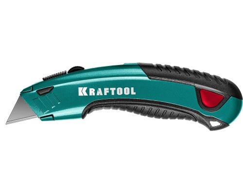 Универсальный нож с автостопом, 2 лезвия KRAFTOOL 09241_z02