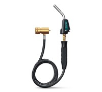 Газовая горелка Blue Fire KS-8000, со шлангом 1.4м с пьезоподжигом на баллон турбо нагрев + 30% 2000°C KRAFTOOL 55512