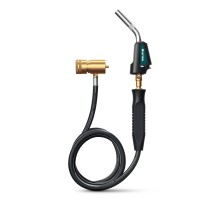 Газовая горелка Blue Fire KS-8000, со шлангом 1.4м с пьезоподжигом на баллон турбо нагрев + 30% 2000°C KRAFTOOL 55512