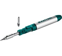 Газовый паяльник SolderGas, 70 A, 30-70 Вт, 1300°С, горелка, фен, набор 3 в 1 KRAFTOOL 55504-H3