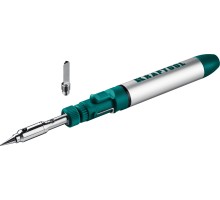 Газовый паяльник SolderGas, 70 A, 30-70 Вт, 1300°С, горелка, фен, набор 3 в 1 KRAFTOOL 55504-H3