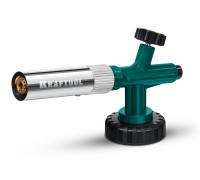 Газовая горелка на баллон KG-1000 цельнометаллическая с пьезоподжигом KRAFTOOL 55514