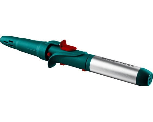 Газовый паяльник SolderGas, 120 K, 30-120 Вт, 1300°С, горелка, фен, пьезоподжиг, набор 10 в 1 KRAFTOOL 55503-H10