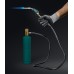 Газовая горелка Blue Fire KS-8000, со шлангом 1.4м с пьезоподжигом на баллон турбо нагрев + 30% 2000°C KRAFTOOL 55512