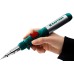 Газовый паяльник SolderGas, 120 K, 30-120 Вт, 1300°С, горелка, фен, пьезоподжиг, набор 10 в 1 KRAFTOOL 55503-H10
