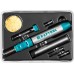Газовый паяльник SolderGas, 70 B, 30-70 Вт, 1300°С, горелка, фен, набор 8 в 1 KRAFTOOL 55504-H8