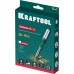 Газовый паяльник SolderGas, 70 B, 30-70 Вт, 1300°С, горелка, фен, набор 8 в 1 KRAFTOOL 55504-H8