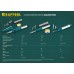 Газовый паяльник SolderGas, 70 B, 30-70 Вт, 1300°С, горелка, фен, набор 8 в 1 KRAFTOOL 55504-H8