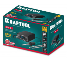 Программируемая паяльная станция KPI-10, 50-480°C, 100 Вт, 3 жала Т12 KRAFTOOL 55343