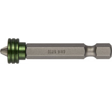 Бита с магнитным держателем-ограничителем Magnet-X, PZ2, 50 мм, 1 шт. KRAFTOOL 26129-2-50-1
