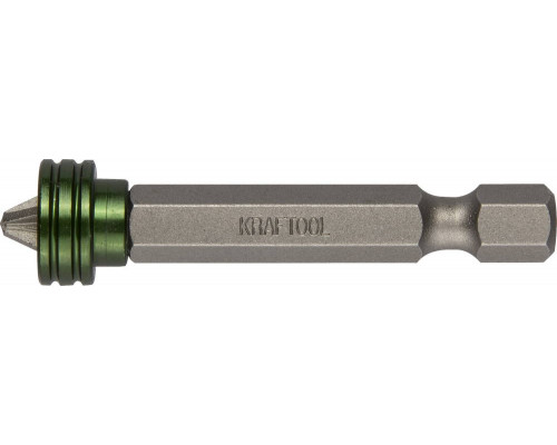 Бита с магнитным держателем-ограничителем Magnet-X, PZ2, 50 мм, 1 шт. KRAFTOOL 26129-2-50-1 Бита с магнитным держателем-ограничителем Magnet-X, PZ2, 50 мм, 1 шт. KRAFTOOL 26129-2-50-1
