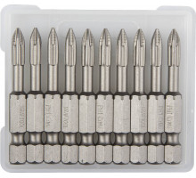 Торсионные биты X-Drive PH1, 50 мм, 10 шт. KRAFTOOL 26121-1-50-10
