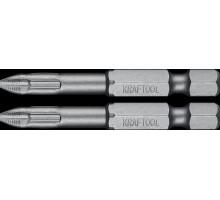 Торсионные биты X-Drive PH2, 50 мм, 2 шт. KRAFTOOL 26121-2-50-2