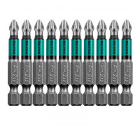 Биты Optimum, PH2, 50 мм, 10 шт. KRAFTOOL 26122-2-50-10