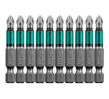 Биты Optimum, PH2, 50 мм, 10 шт. KRAFTOOL 26122-2-50-10